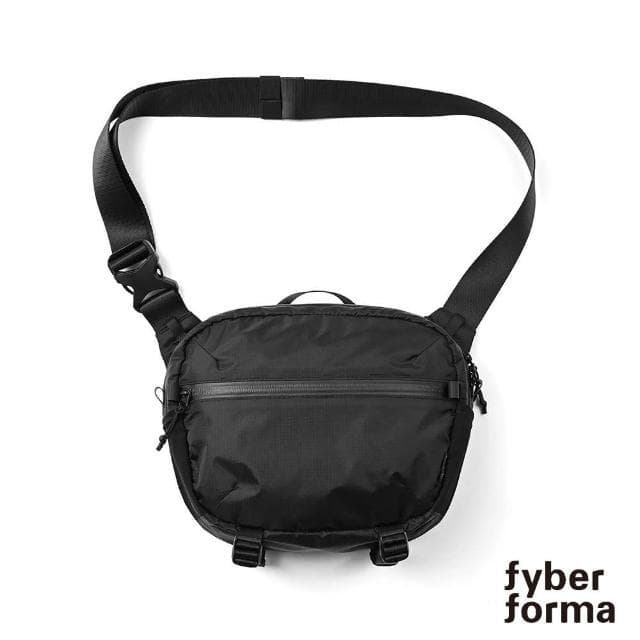 【Fyber Forma】母親節禮物 MS1 斜跨包(黑色)