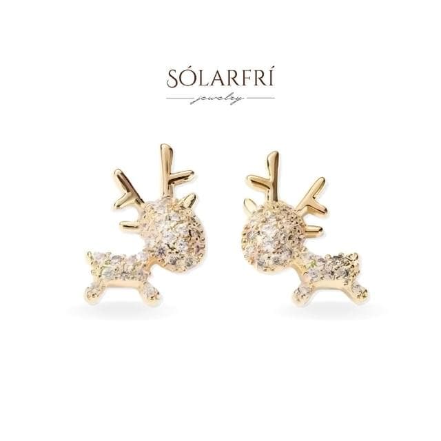 【SOLARFRi】聖誕系列 銀針耳環｜ 附品牌禮盒包裝(閨蜜情人女友母親老婆禮物)