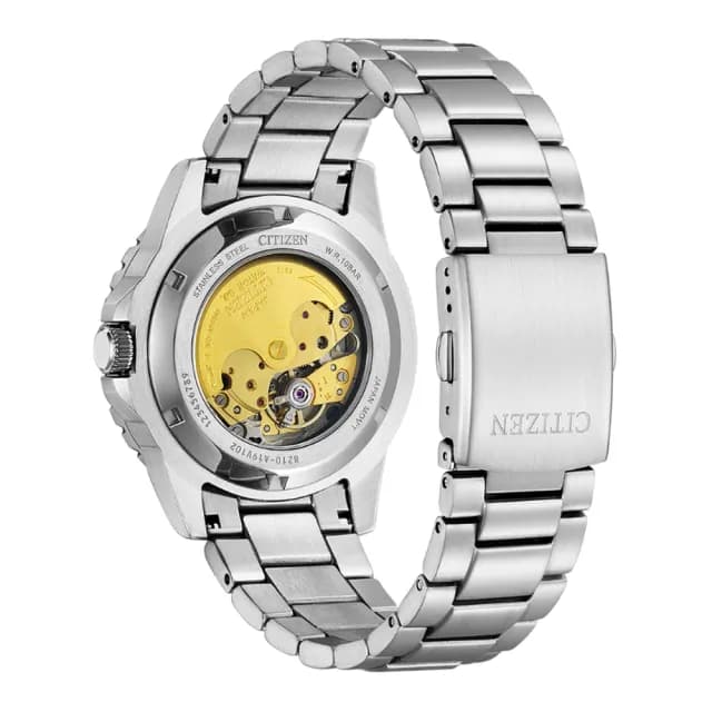 【CITIZEN 星辰】Mechanical 希望之藍限定 機械錶 男錶 畢業禮物 送禮 推薦(NJ0178-81M)