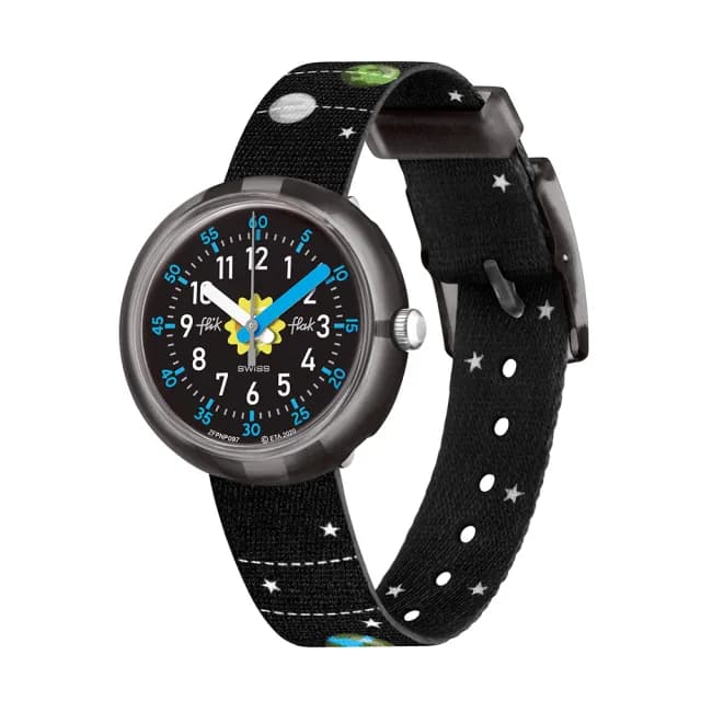 【Flik Flak】兒童手錶 SOLAR SYSTEM /兒童禮物/安全防水/瑞士製造 FPNP097(31.85mm)