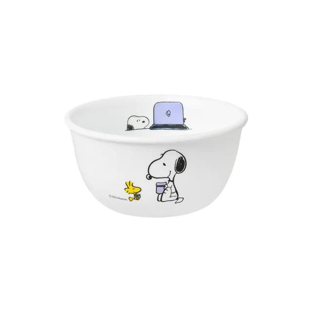 【CorelleBrands 康寧餐具】SNOOPY BRUNCH 325ml中式飯碗