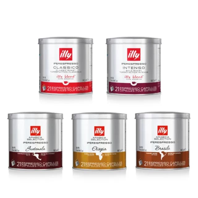 即期品【illy】官方直營 IPERESPRESSO咖啡膠囊(126顆)