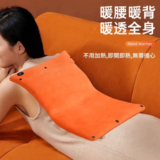 【Kolim】USB雙面發熱暖暖寶 石墨烯加熱暖手寶 電熱暖手袋 去寒暖宮寶 三檔可調溫 電暖寶  電暖袋