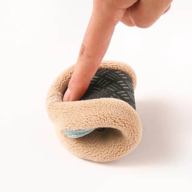 【橘魔法】（3雙入）動物膠印厚棉絨保暖室內鞋襪(防滑膠點 地板襪 襪子 室內鞋 兒童 童襪 童裝 男童 女童)