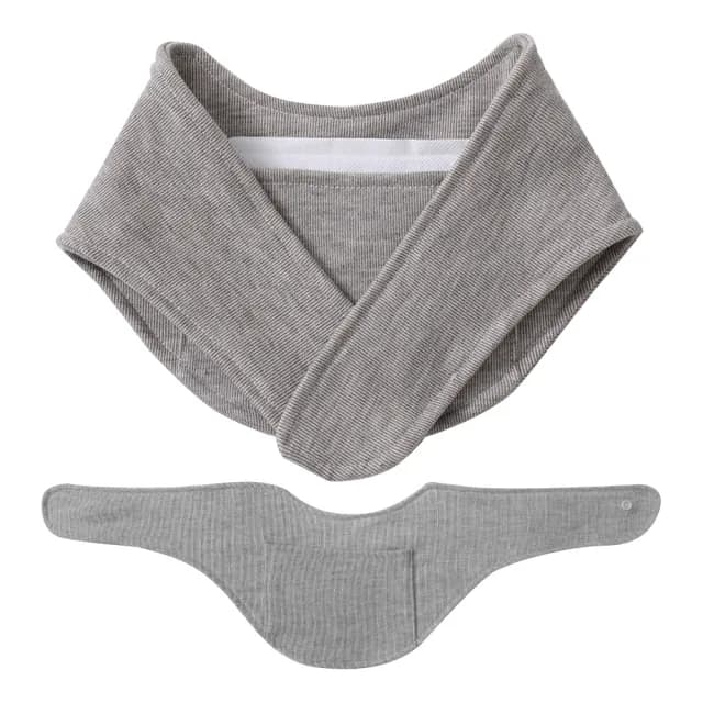 【EZlife】頸部防寒暖包口袋圍巾