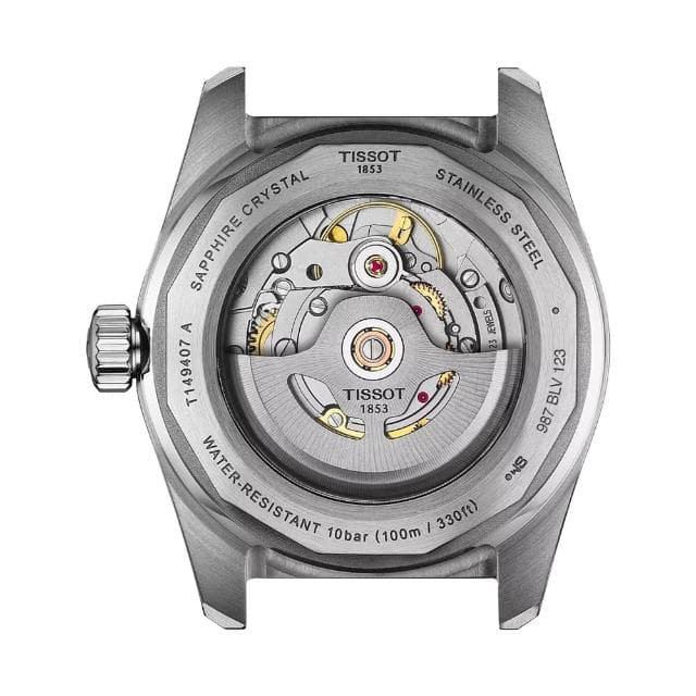 【TISSOT 天梭 官方授權】PR516 復古時尚 機械腕錶 母親節 禮物 推薦(T1494071604100)