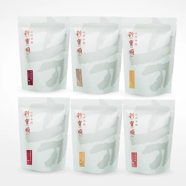 【新寶順】手摘原片＆台茶特調系列＿任選三件(手摘台灣茶以及特調系列多種口味任搭/三角立體熱沖茶包)