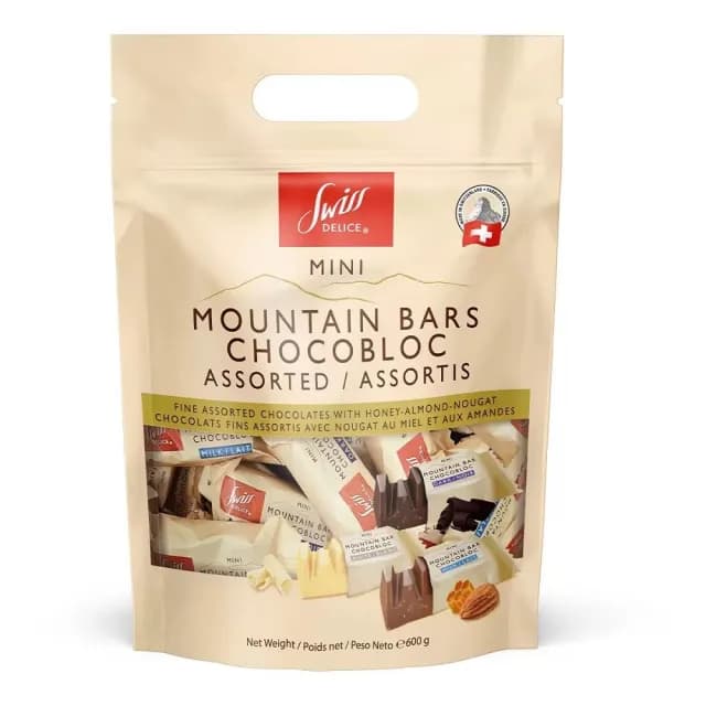 【美式賣場】瑞士Swiss Delice 綜合三角巧克力 分享包(600公克)