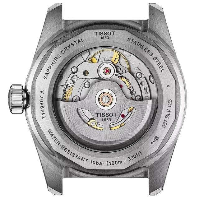 【TISSOT 天梭 官方授權】PR516 80小時動力儲存機械錶-38mm 母親節 禮物 送禮(T1494071105100)