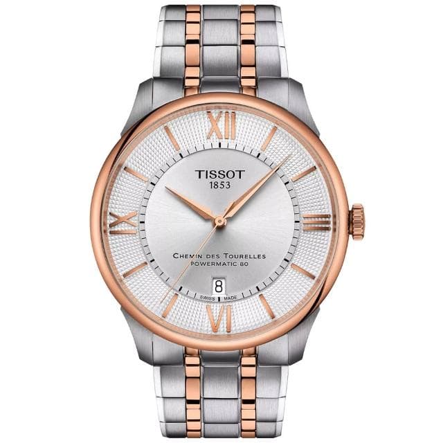 【TISSOT 天梭】杜魯爾系列 紳士機械腕錶 母親節 禮物 推薦(T1394072203800)