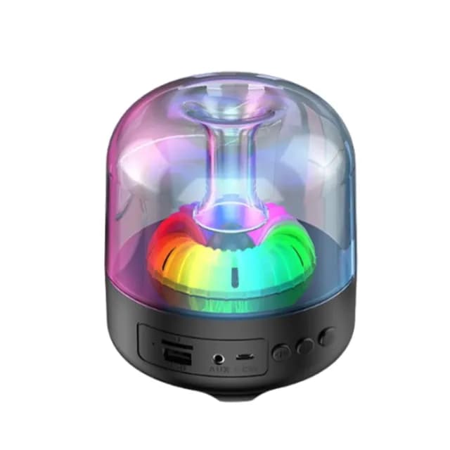 【DTAudio】水母炫彩喇叭 TWS(電腦喇叭 氣氛燈 藍牙喇叭)