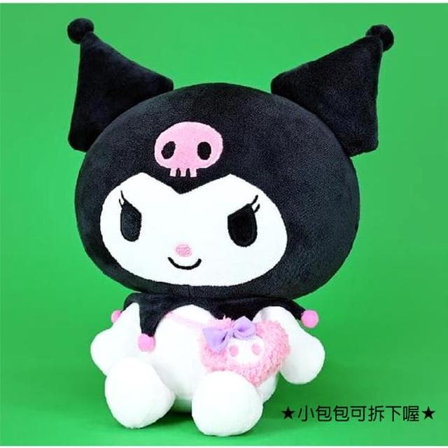 【TDL】三麗鷗酷洛米絨毛娃娃玩偶抱枕背背包款30公分 89475(生日禮物 聖誕節)