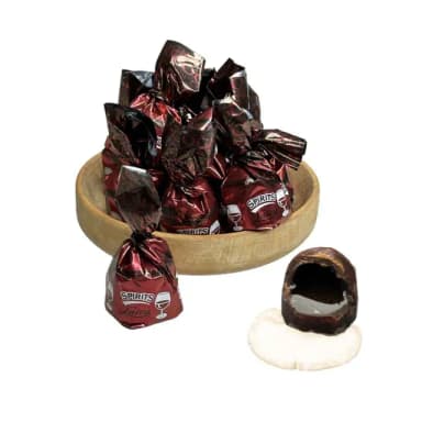 【甜園】萊卡白蘭地酒巧克力 1000g 買10送1共11包(爆漿巧克力 交換禮物 聖誕 年節禮盒 巧克力 酒糖)