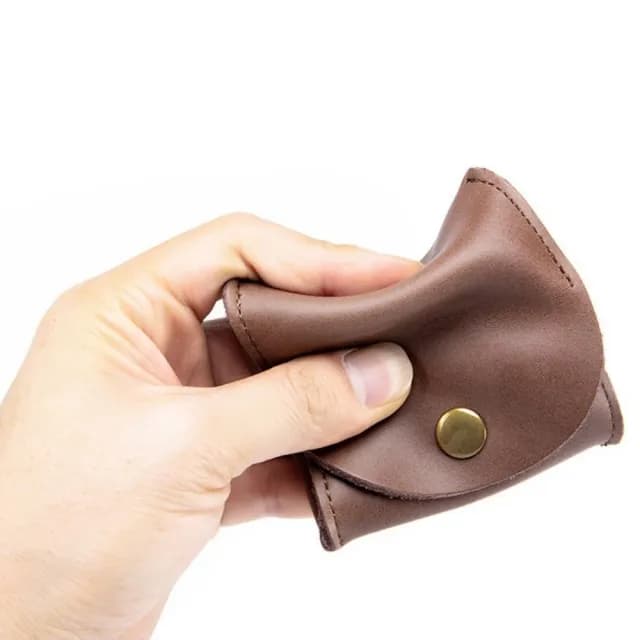 【希賽德】牛皮零錢包 真皮小錢包 硬幣包 男 女 錢包 錢幣袋 零錢袋 男用女用 小錢包 收納錢袋(小零錢包)