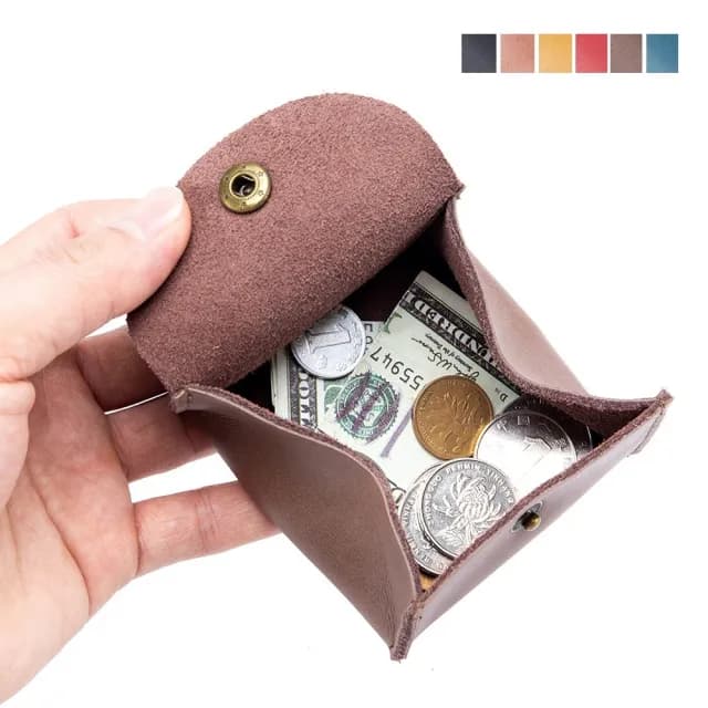 【希賽德】牛皮零錢包 真皮小錢包 硬幣包 男 女 錢包 錢幣袋 零錢袋 男用女用 小錢包 收納錢袋(小零錢包)