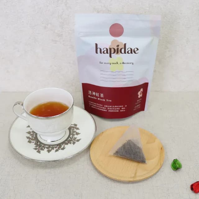 【hapidae】經典特色洛神紅茶3gx15入(洛神花紅茶;三角茶包)