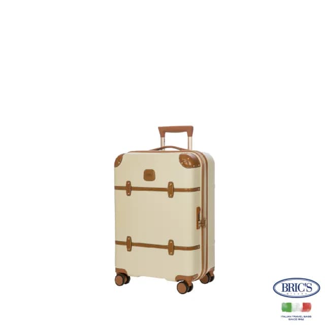【BRIC S】義大利經典款 21吋 登機箱 防潑水拉鍊箱(行李箱/ 旅行箱/ 雙輪飛機輪)