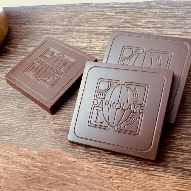 【多儂莊園工坊】75% 黑巧克力 45片 禮盒 母親節禮物(巧克力禮盒  Darkolake 情人節巧克力)