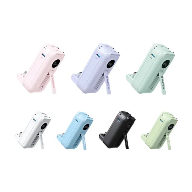 【Moztech】MOA16太空艙  5000mAh  PD18w 雙孔輸出  輕巧多功能口袋行動電源(Type-C接頭/19.25WH/具WH標示)