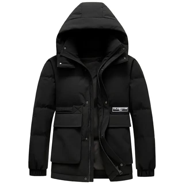 【巴黎精品】父親節禮物 真羽絨90%白鴨絨羽絨外套羽絨衣夾克(保暖男士潮流多色加厚男外套3色a1is151)