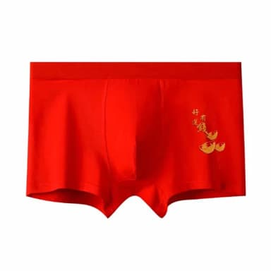 【JEN】好運有錢開運招財男紅內褲2入一組(開運招財/麻將/結婚/送男友/父親節/暴富/交換禮物)