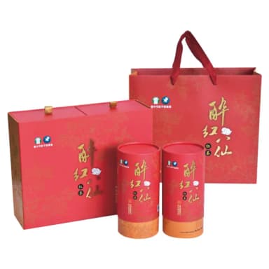 【和平農會】醉紅八仙紅茶禮盒50gX2罐/盒(0.16台斤 附提袋)