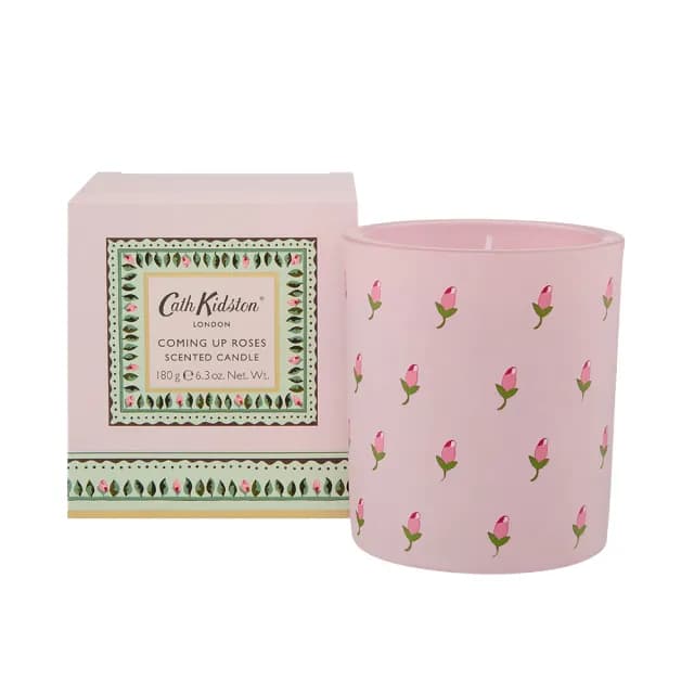 【Cath Kidston】希望玫瑰香氛蠟燭 180g(官方直營)