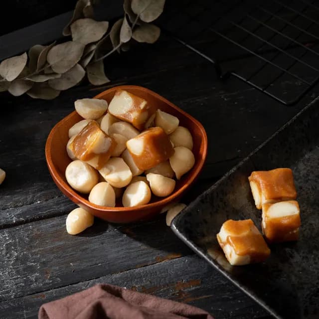 【LeSugar Bakery 樂糖烘焙】經典分享禮盒400g 夏威夷豆太妃軟糖(不黏牙 春節中秋端午送禮 三節禮盒)