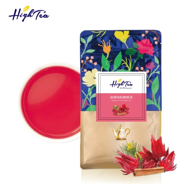 【High Tea】洛神肉桂輕妍茶3.5gx12入x1袋(無咖啡因)