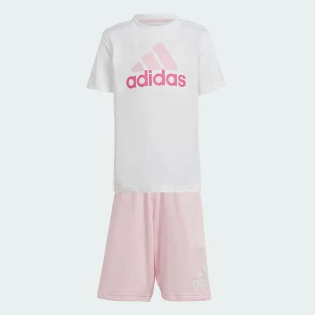 【adidas 愛迪達】ESSENTIALS 運動套裝 童裝 IQ4089