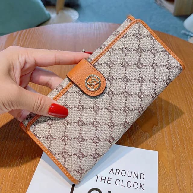 【MoonDy】雙11 長款錢包 耐磨防刮 長夾 大容量錢包 防潑水錢包 手機小錢包 皮夾 生日禮物 精品