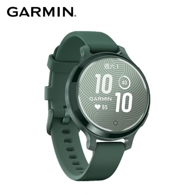 【GARMIN】Lily 2 Active GPS智慧腕錶 野生綠