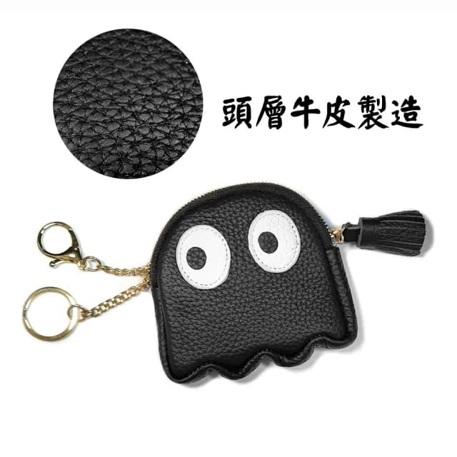 【吉豐洋行】情人節禮物 復古小精靈造型真皮包包 零錢包/鑰匙包/小錢包