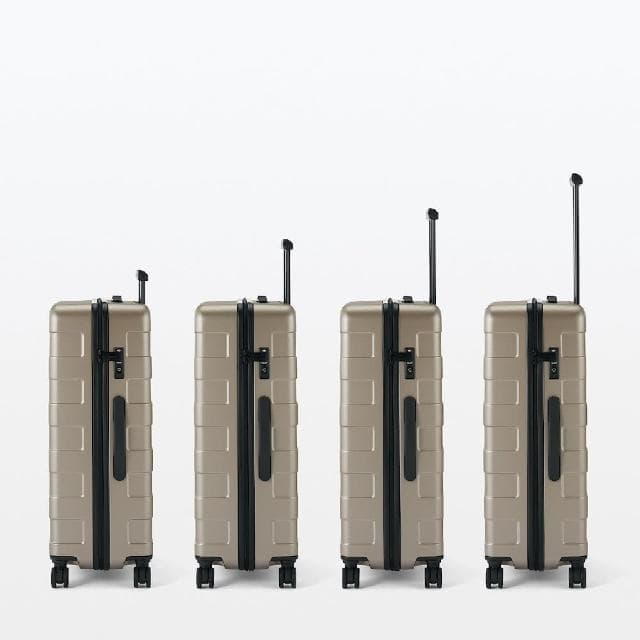 【MUJI 無印良品】四輪硬殼止滑拉桿箱75L(共3色)