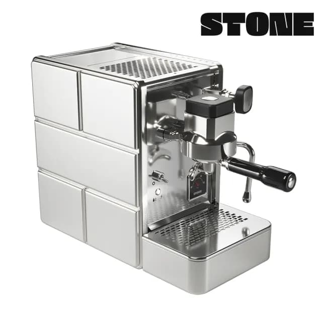 【Rocket Espresso】STONE Espresso 半自動義式咖啡機 Mine Premium(質感銀)