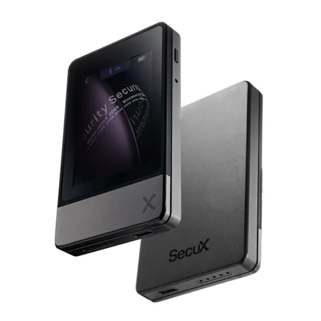 【SecuX 安瀚科技】新款 Neo-X 加密貨幣硬體錢包(英飛凌安全晶片 觸控彩色螢幕 比特幣 以太幣 NFT 冷錢包)