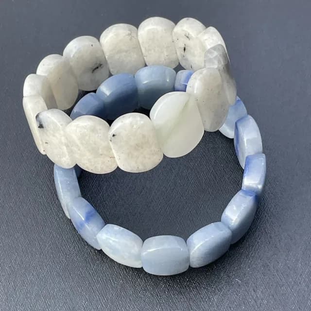【Penny珮妮】玉石手排2款可選(母親節禮物 交換禮物 送女友 生日禮物 情人節 尾牙 新年禮物 結婚)