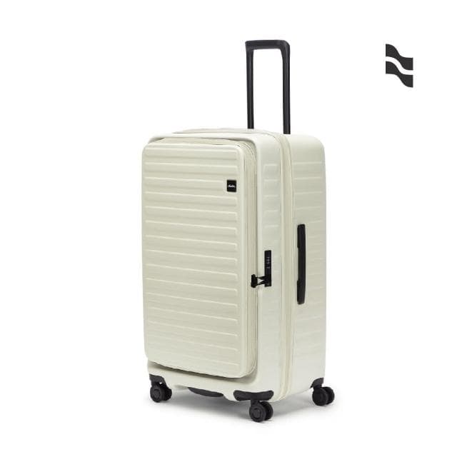 【LOJEL】升級版 CUBO FIT 29.5吋 前開擴充拉鍊拉桿箱(行李箱 旅行箱 胖胖箱)