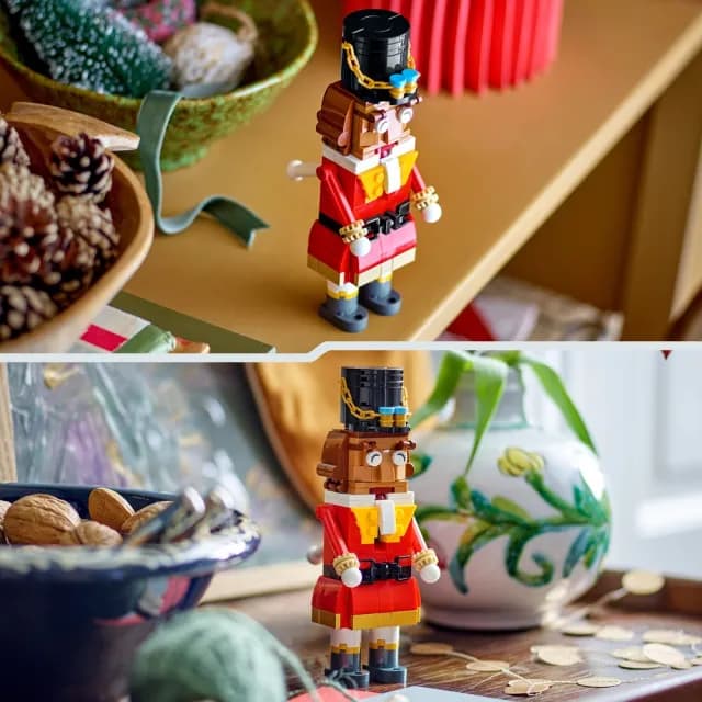【LEGO 樂高】節慶系列 40640 胡桃鉗(居家擺飾 交換禮物 聖誕禮物 DIY送禮)