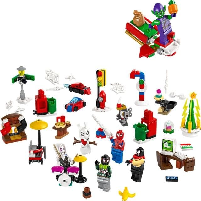 【LEGO 樂高】Marvel超級英雄系列 76293 2024年蜘蛛人驚喜月曆(交換禮物 倒數月曆 聖誕禮物 聖誕節)