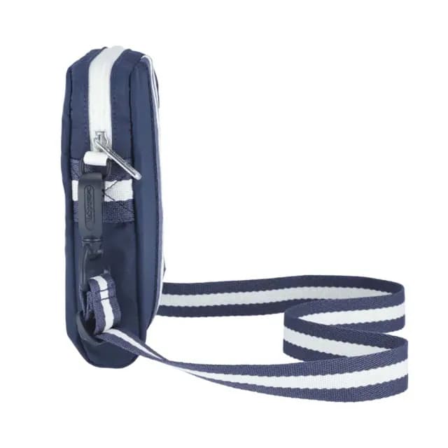 【Lesportsac】隨身小包 手機包 送禮 禮物 女包 男包 情人節禮物(滾邊深海藍)