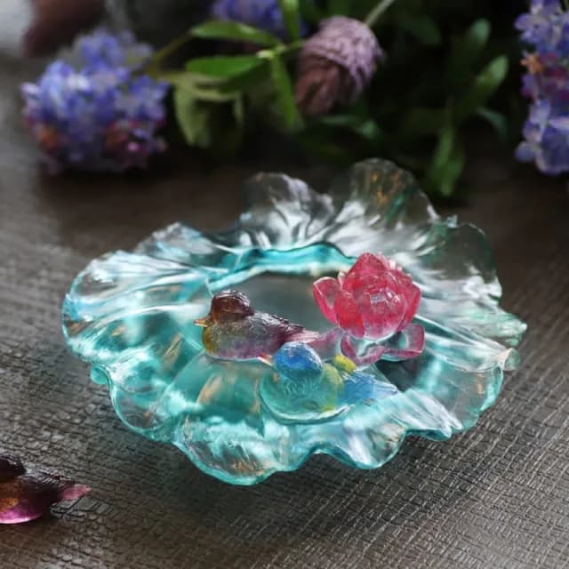 【琉璃工房 LIULI】滿堂和美 入厝禮/開店禮物/生日禮物(琉璃/禮物/水晶/擺飾/企業)
