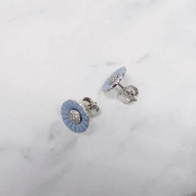 【Georg Jensen 喬治傑生】DAISY 耳環 lavender(20001438)