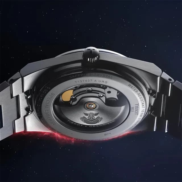【TISSOT 天梭 官方授權】PRX 無敵鐵金剛 金剛戰神 聯名特別款 機械錶-40mm 禮物 推薦(T1374071104102)