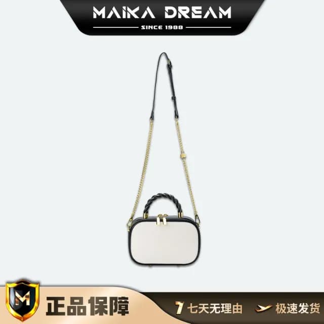 【MAIKA DREAM】母親節禮物 復古風相機包 單肩斜垮包 手提包