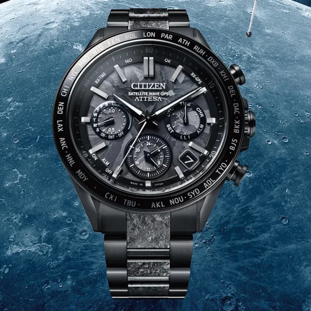 【CITIZEN 星辰】GENTS系列 GPS衛星對時 鈦金屬 光動能腕錶 父親節 禮物 送禮 推薦(CC4067-66E)