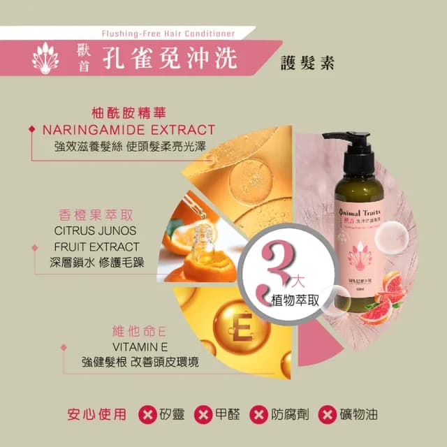 【MPB 巴黎小姐】獸首免沖洗護髮素+養髮液(精華乳霜 摩洛哥油 護理 保養 滋養 髮膜 母親節禮物)