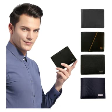 【CROSS】限量2折 頂級小牛皮男用短夾皮夾 全新專櫃展示品(買一送一好禮 交換禮物/情人節/現貨)