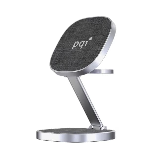 【PQI 勁永】WCC2301 三合一折疊式磁吸無線充電器(支援 手機、Apple Watch、藍牙耳機 同時充電)
