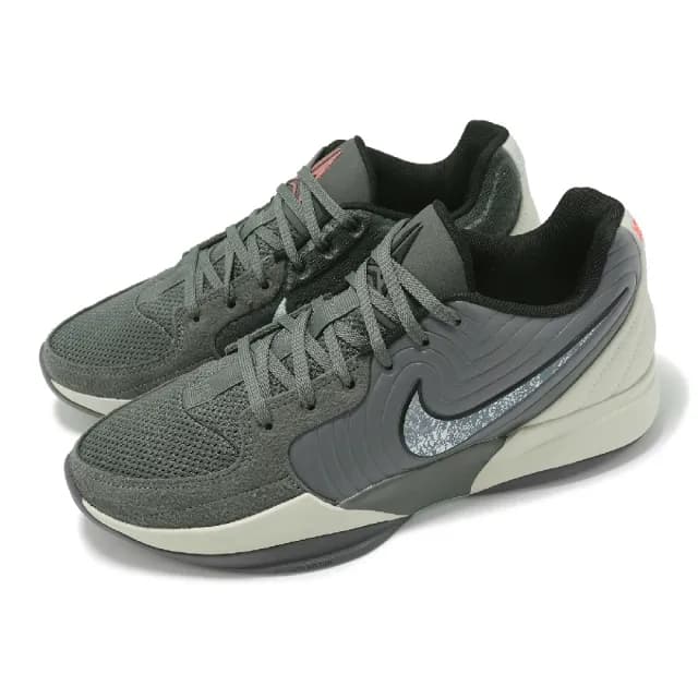 【NIKE 耐吉】籃球鞋 JA 2 EP Exposure 男鞋 灰 藍 Morant 莫蘭特 運動鞋(FD7327-002)